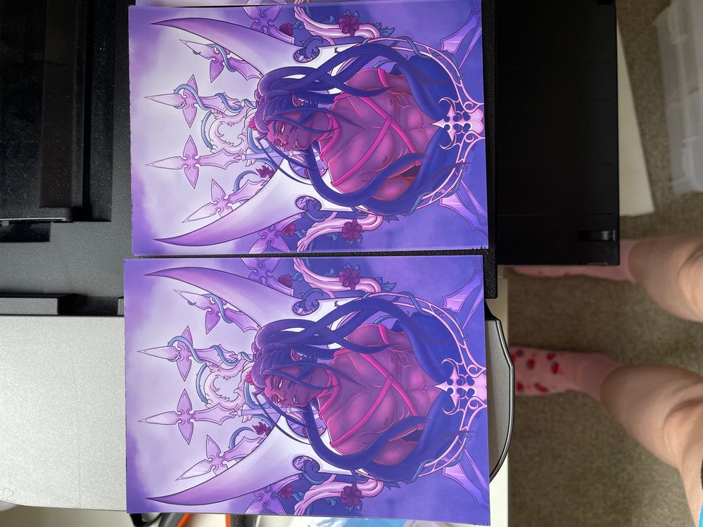 Printed on the Pro using a semi-gloss