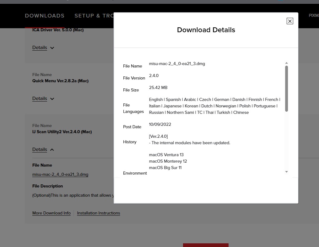 IJ Scan Utility Scan Feature Grayed Out (PIXMA MX4