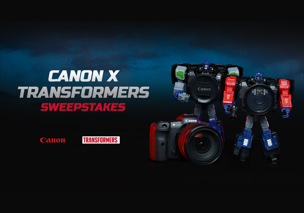 Canon X Transformers Sweepstakes