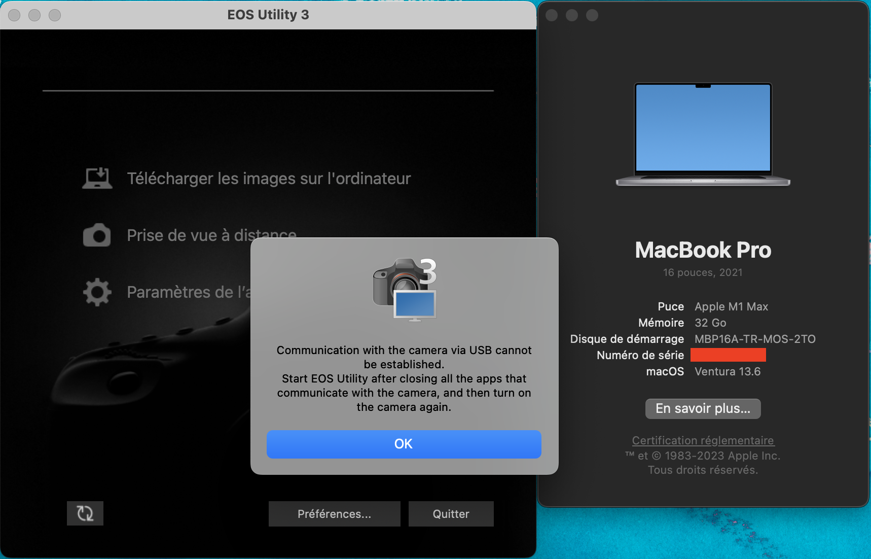 Solved Trouble Connecting EOS R8 to EOS Utility on a Mac Canon Community