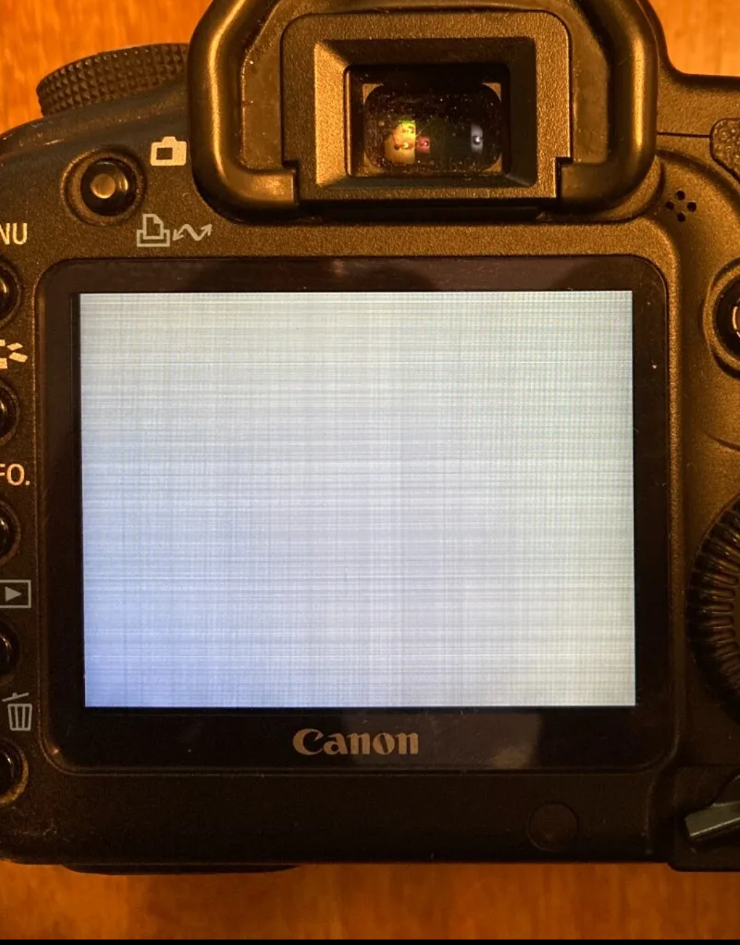 Eos 5d mark ii lcd and view finder not working - Canon Community