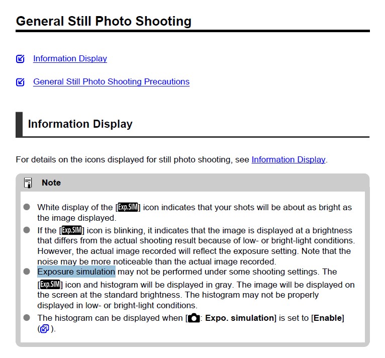 Solved R5 screen and viewfinder not showing changes when Canon