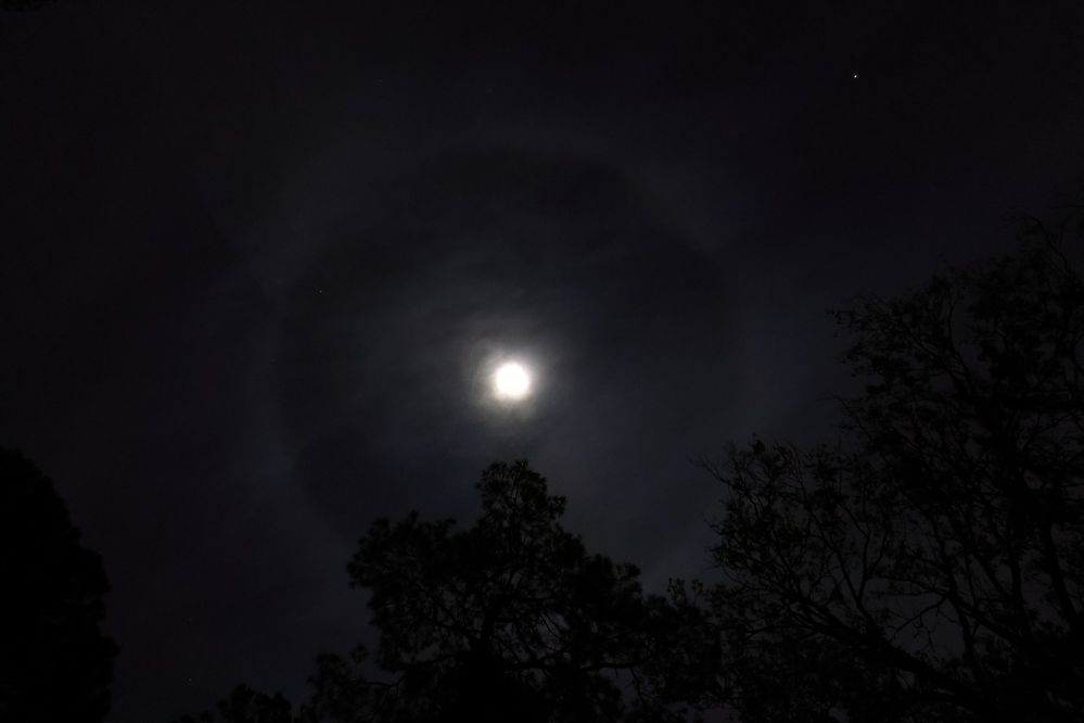Full Moon With Ring.