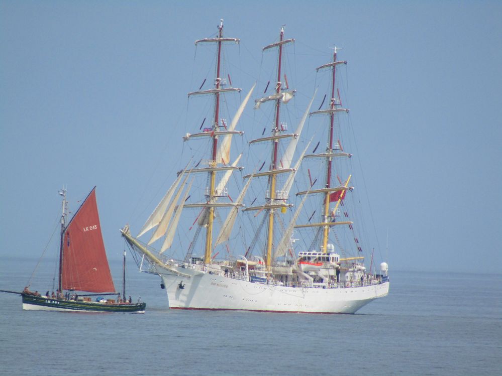 Hartlepool UK Tall Ships race