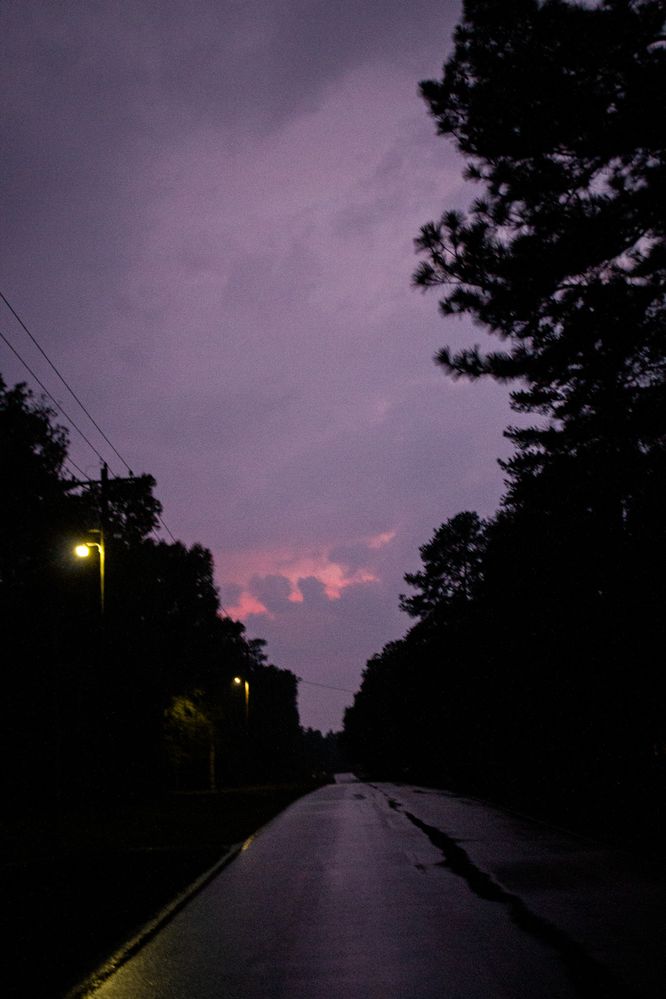 Purple dusk