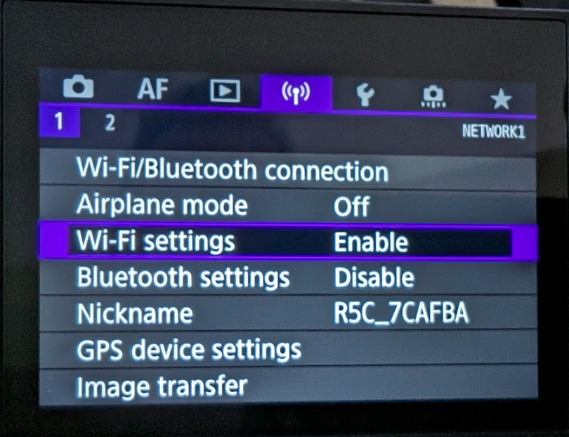 Solved Connection failed for WiFi on EOS R50 camera to p... Canon