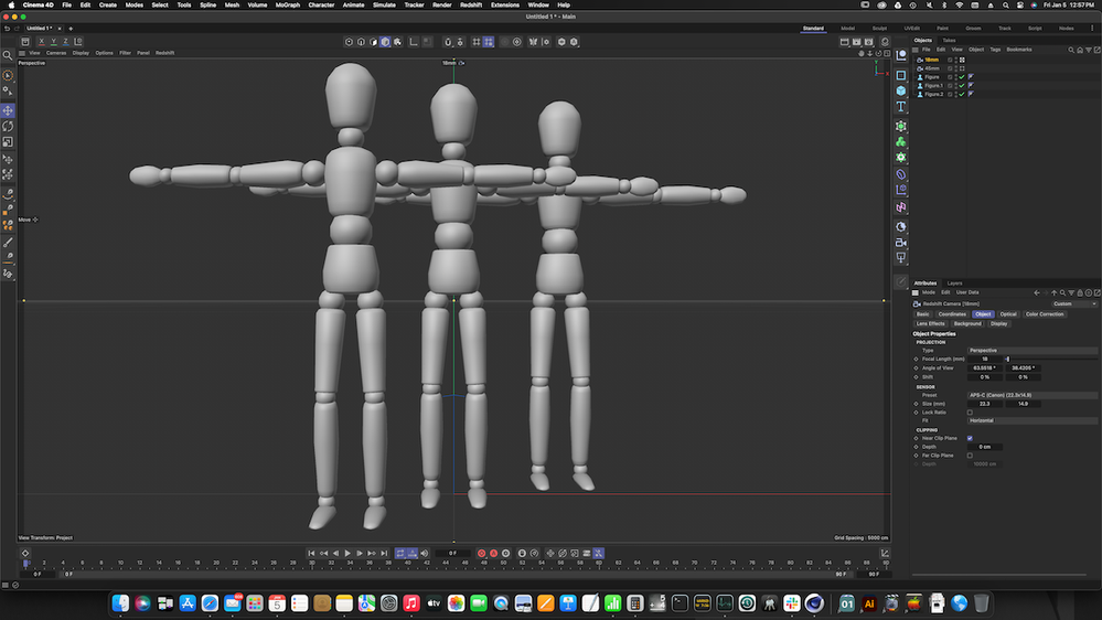 APS-C Simulation 18mm