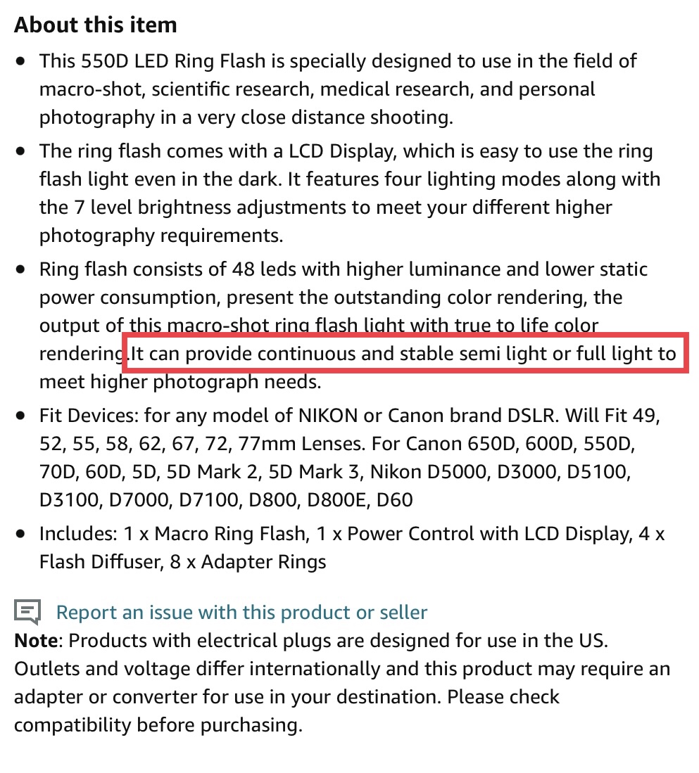 Re Using ring flash with Rebel xsi Page 2 Canon Community