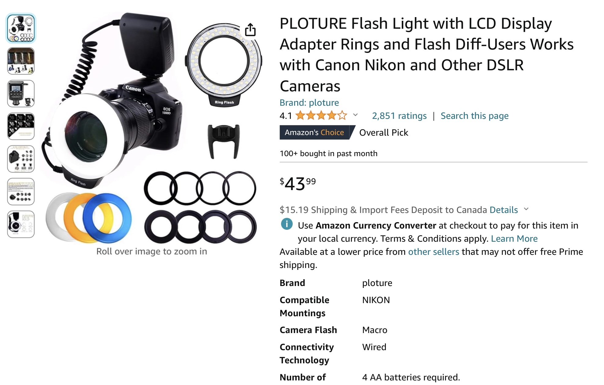 Re Using ring flash with Rebel xsi Page 2 Canon Community