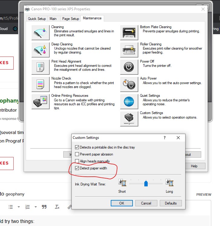 Solved: Pro 1000 error message: 