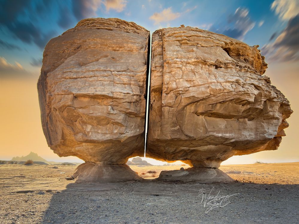 Split Rock, Tayma, KSA