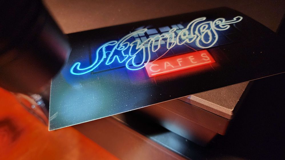 Dots on a 4x6 borderless print