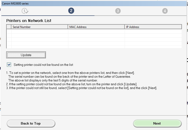 PIXMA MG3650s not connecting to laptop via WiFi Canon Community