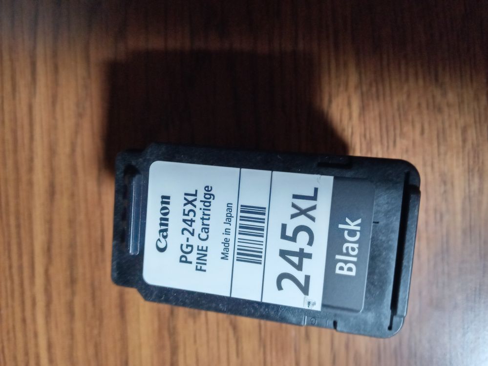 Re PIXMA MG2522 PG243 black ink cartridge won't Canon Community