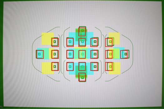 my 70D af sensitive areas and viewfinder grid misalignment