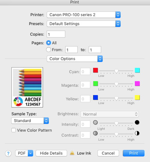 Re: Problem With Print Colors - Canon Community