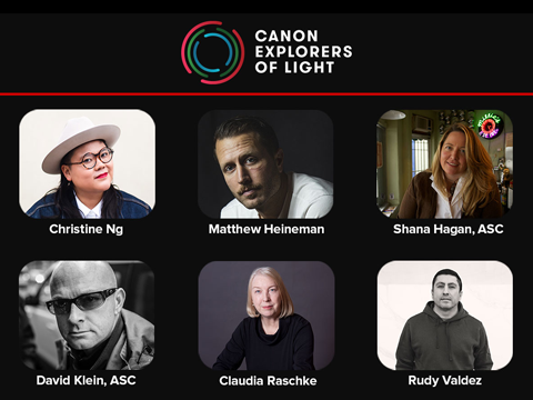 Canon Adds Six Visionary Filmmakers to Explorers of Light Program