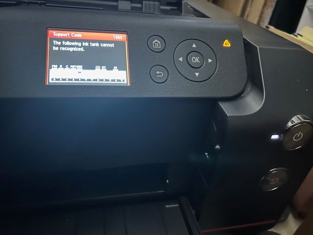 Canon imagePROGRAF PRO-1000 　通電確認のみ。 imagePROGRAF PRO-1000