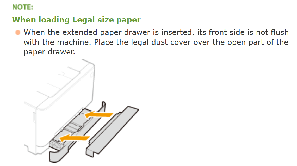 imageCLASS LBP632Cdw Cannot close papertray - Canon Community