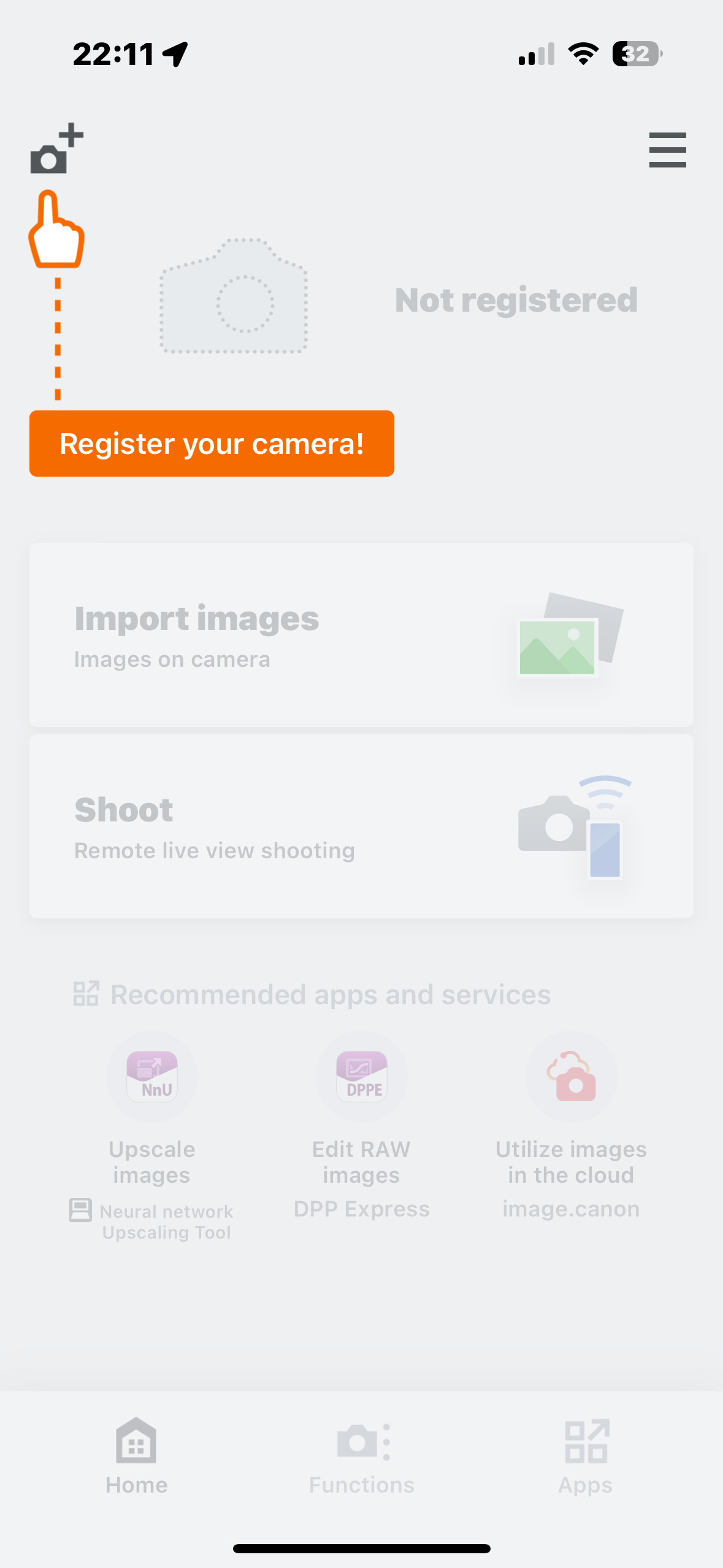 Solved: Unable to connect EOS 5D Mark IV to Camera Connect... - Canon ...
