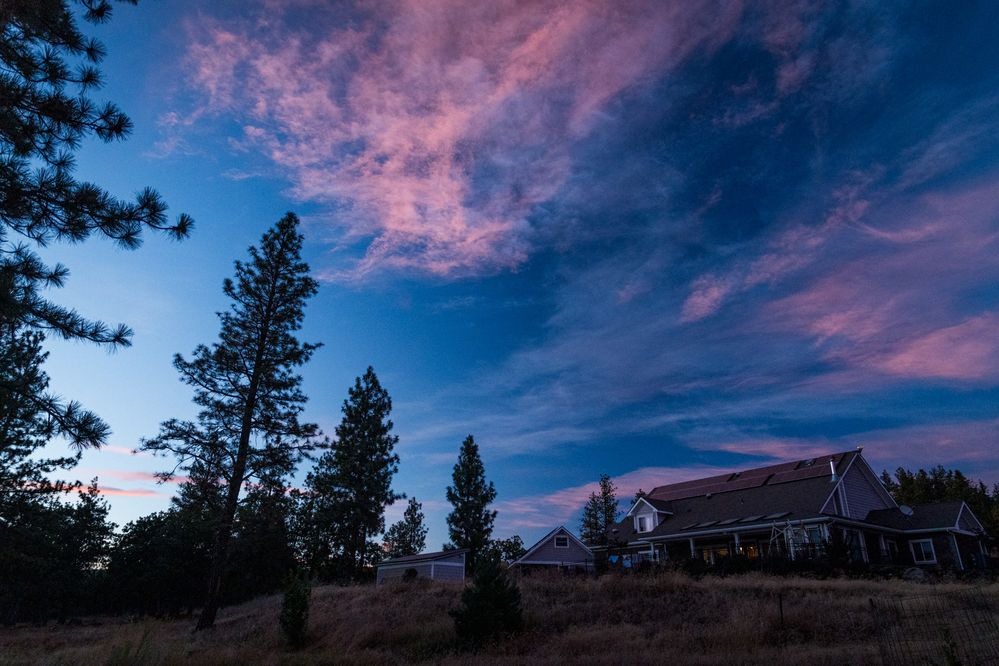 House On a Hill - 24mm, F 5.6, 1/125