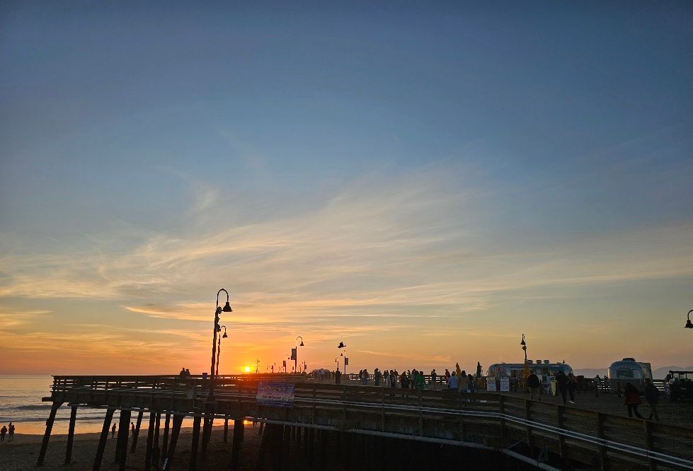 Sunset at Pismo Beach