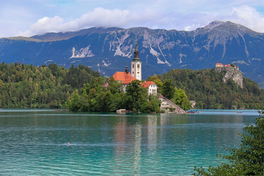 Lake Bled in Slovenia