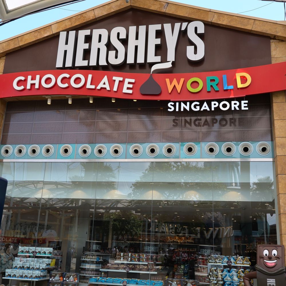 The Hershey store on Sentosa Island