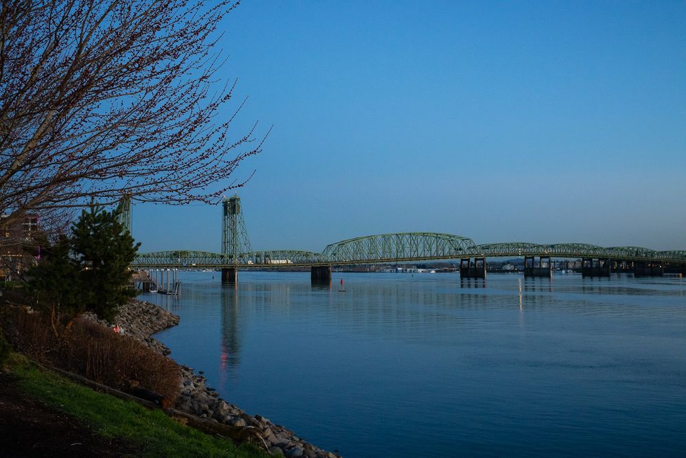 Bridge.. Vancouver into Portland Oregon
