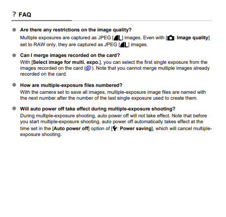 The R6 MII user Manual
