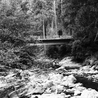 b&w Bridge over Campground Creek.JPG