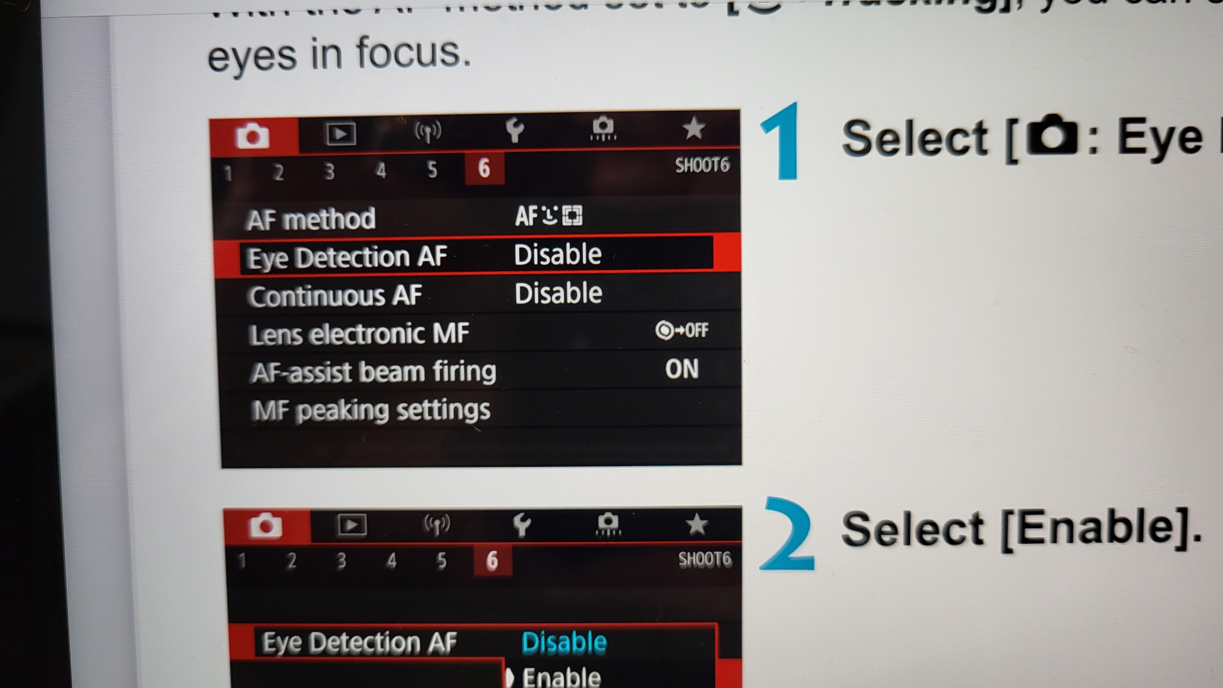 canon eos 90d video settings