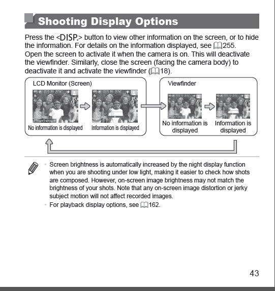 SX50HS LCD doesn't display in any of the shootin... Canon Community