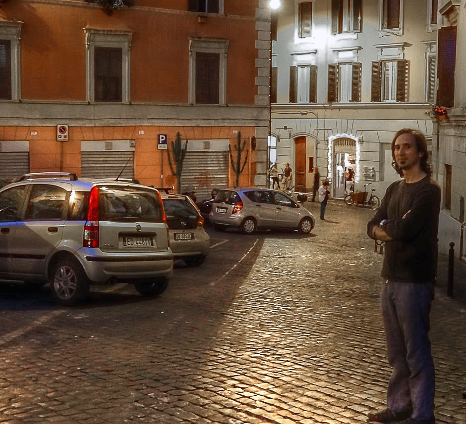 Rome at night