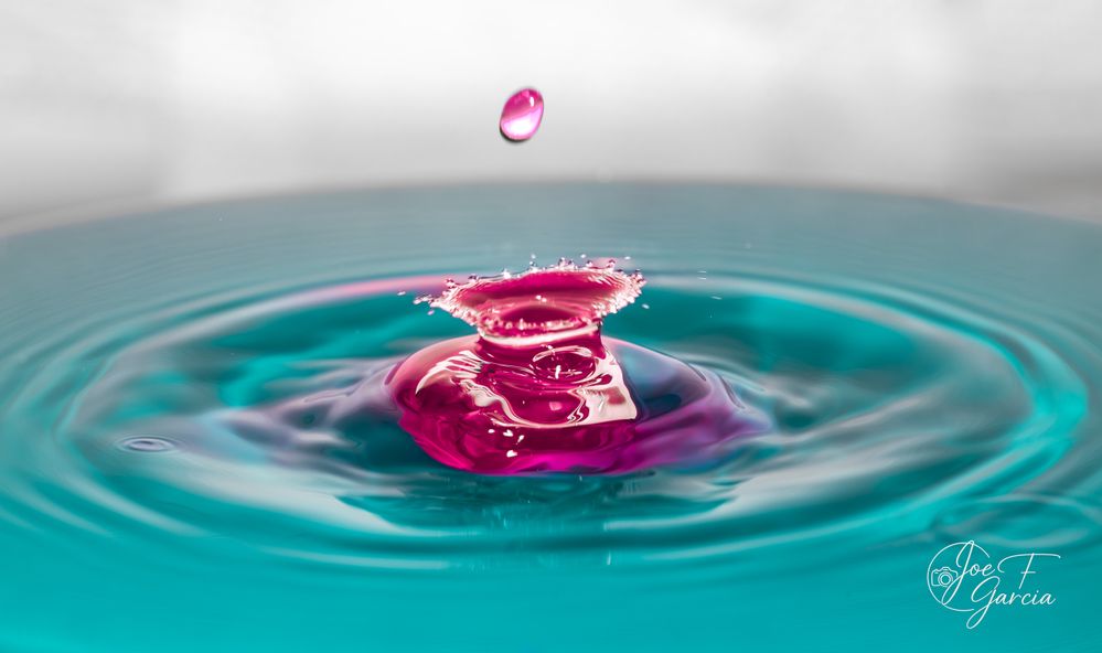 Splash crown  R6 Mark II & RF100mm L Macro IS USM