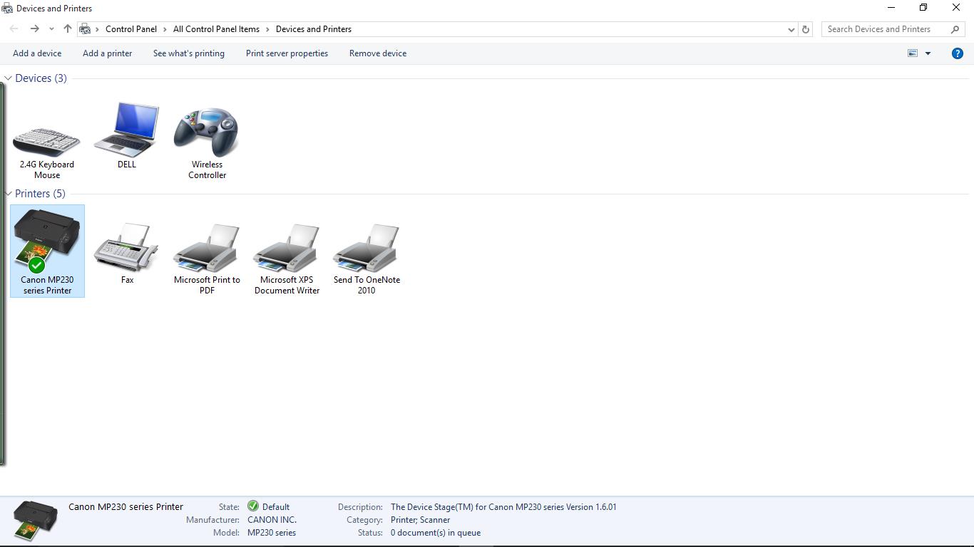 Canon MP230 Printer Cannot Scan since upgrading Canon Community