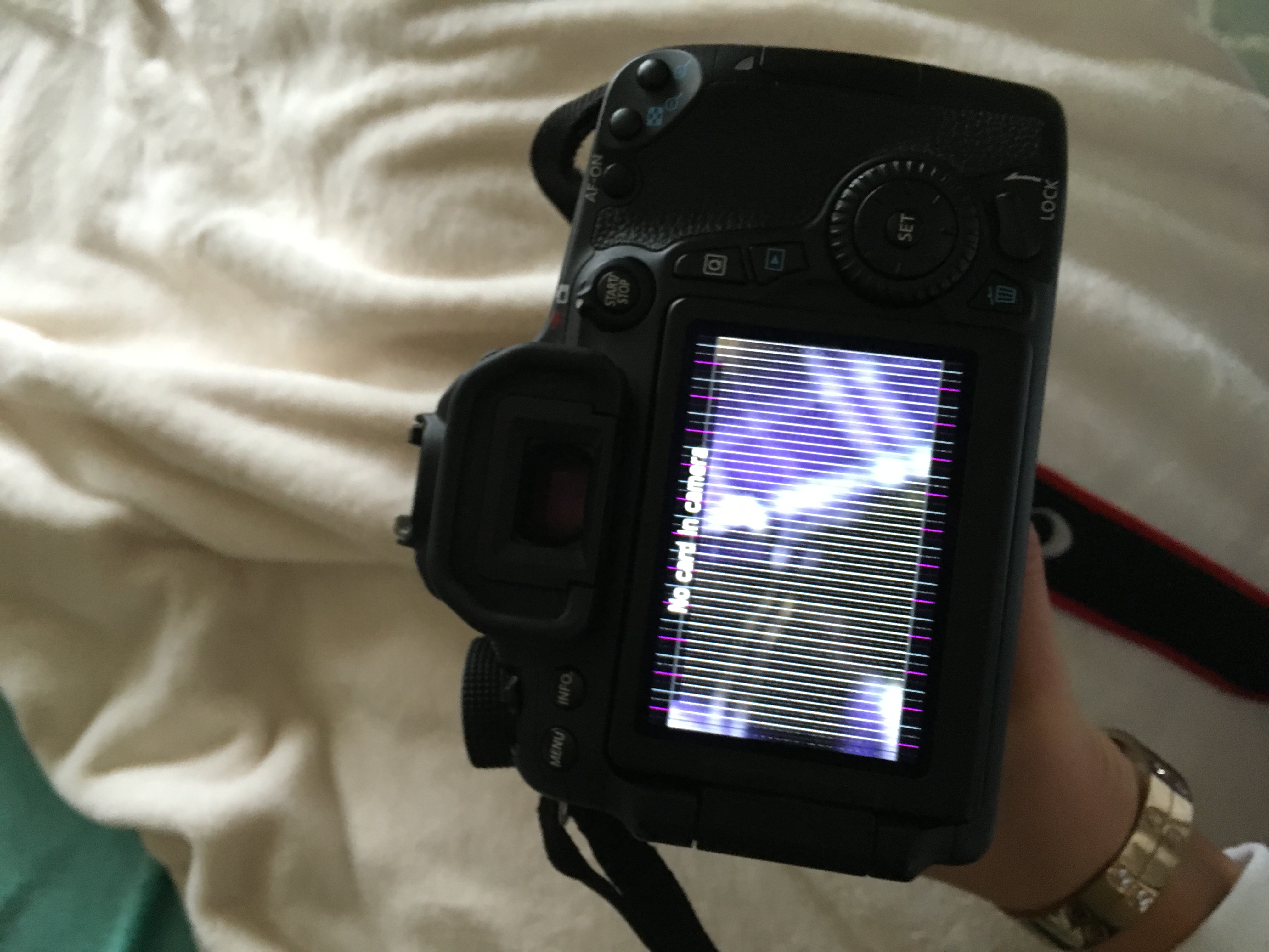 EOS 70D Video Problem: Yesterday screen about a mi - Canon Community