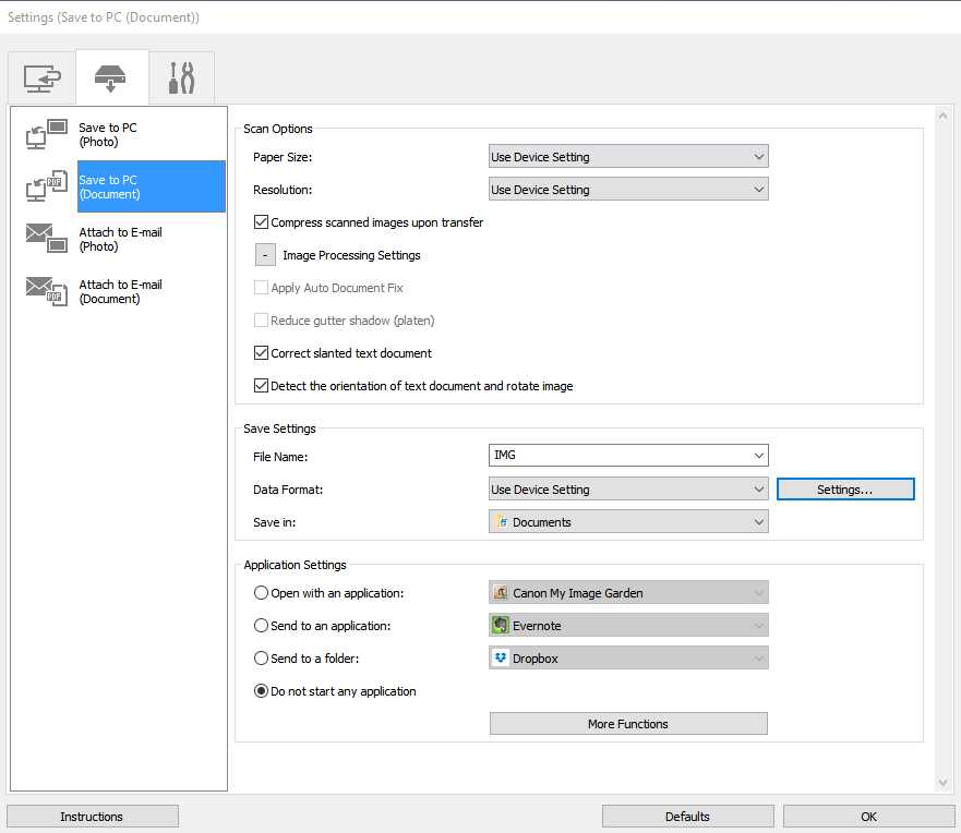 Solved MX922 Not scanning into separate documents from th... Canon