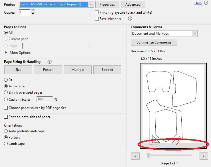 MG2920 Cuts Off Bottom Of Page Canon Community