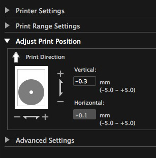 My DVD prints are not centered - how do I use the ... - Canon Community