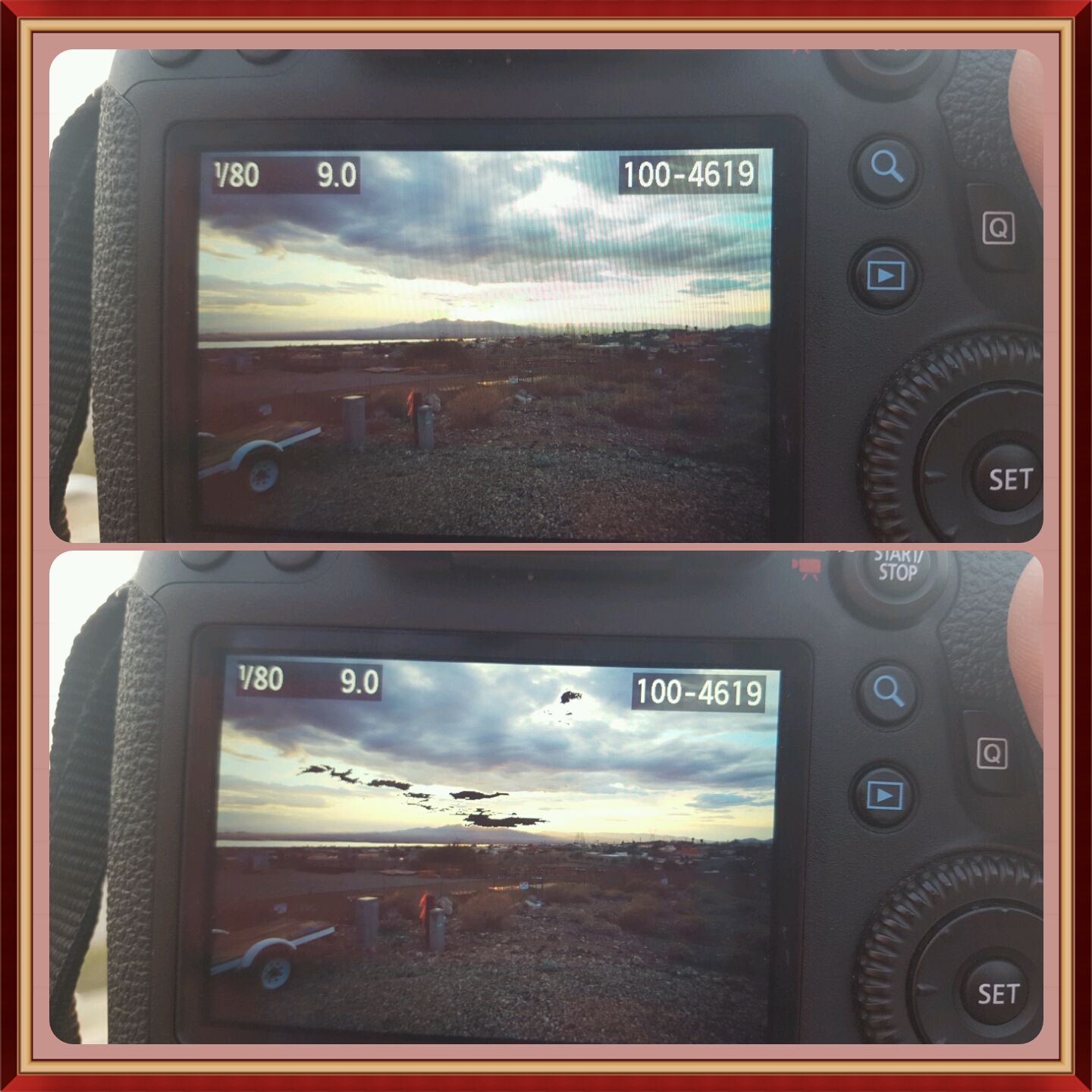 Solved Err 01 and black spots on Review screen 6D Canon Community