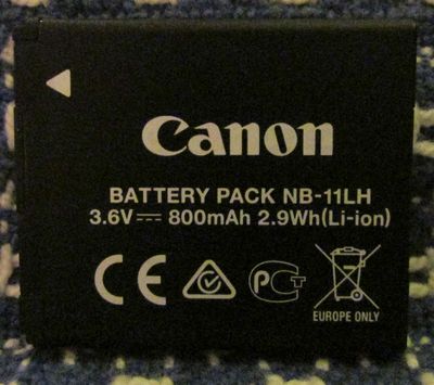 Canon Battery - Black - front 01.jpg
